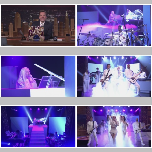 Зарубежная, Скачать Бесплатно Lady Gaga - ARTPOP (Live on The Tonight Show)(2014)